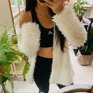 2 for $25 ✨  Forever 21 Cream Teddy Sweater